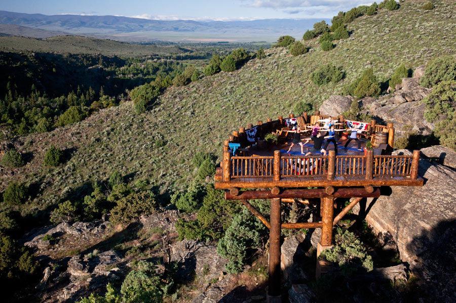 The Lodge & Spa At Brush Creek Ranch Saratoga Exteriör bild